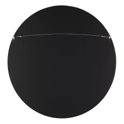 Clearance Kirklands Home Round Rustic Wood Hutton Mirror Brown