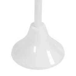 Kirklands Home Round Metal Layla Accent Table White