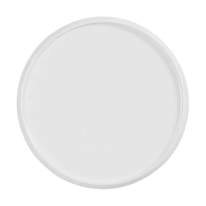 Kirklands Home Round Metal Layla Accent Table White