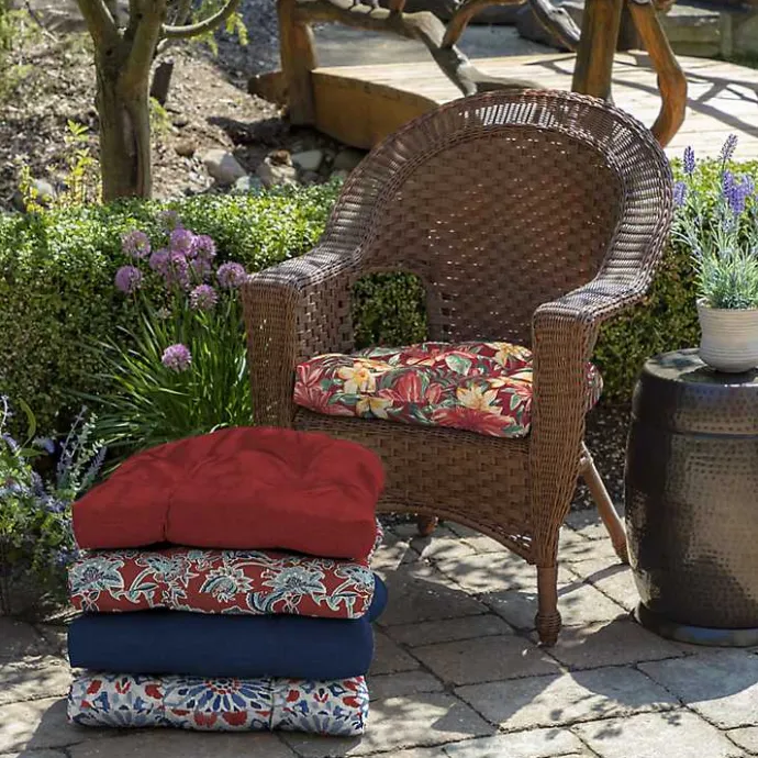 Discount Kirklands Home Ruby Tropical 2-pc. Outdoor Wicker Cushion Set
