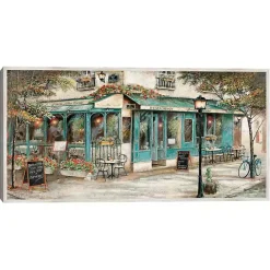 New Kirklands Home Rue Du Jardin Corner Bistro Framed Wall Art