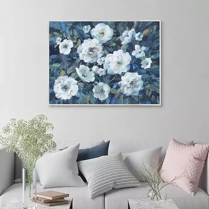 New Kirklands Home Rugosa Roses Floral Framed Wall Art