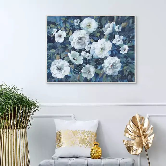 New Kirklands Home Rugosa Roses Floral Framed Wall Art