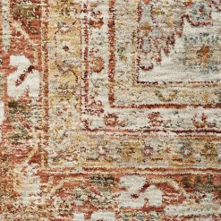 Best Kirklands Home Rust Distressed Multi Medallion Runner, 2x10