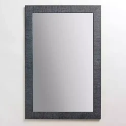 New Kirklands Home Rustic Black Ryan Profile Mirror