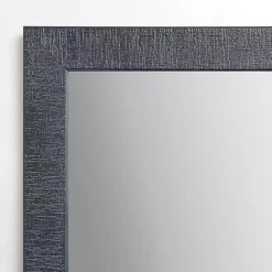New Kirklands Home Rustic Black Ryan Profile Mirror