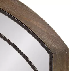 Clearance Kirklands Home Rustic Arch Holden Mirror Brown