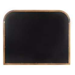 Best Kirklands Home Rustic Brown Wide Arch Wall Mirror