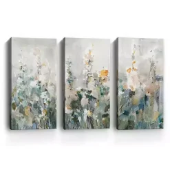 Sale Kirklands Home Rustic Garden Canvas Art Prints, Set of 3 Multi