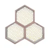 Kirklands Home Rustic Honeycomb Wall Shelf