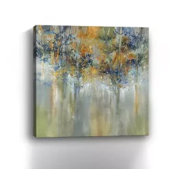 Kirklands Home Rustic Leaves Giclee Canvas Art Print Multi