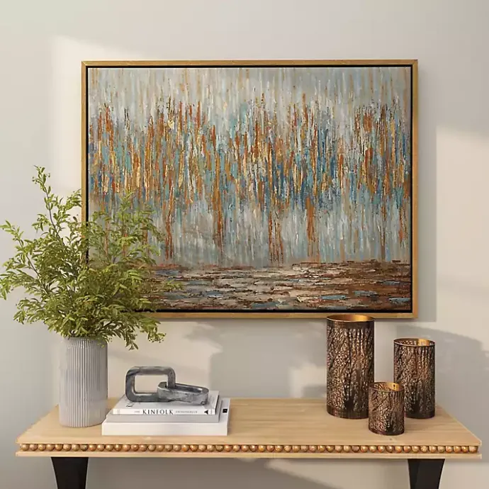 Best Kirklands Home Rustic Reflections Framed Canvas Art Print