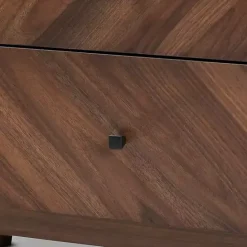 Online Kirklands Home Sabrina Walnut Wood 3-Drawer Chest