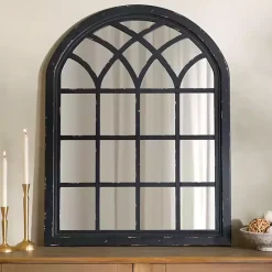New Kirklands Home Sadie Arch Wall Mirror Black