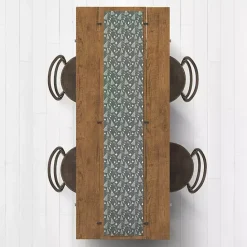 Online Kirklands Home Sage Christmas Trees Table Runner