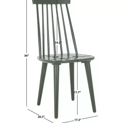 Discount Kirklands Home Sage Burris Dining Chairs, Set of 2 Green