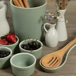 Sale Kirklands Home Sage Katy 6-pc. Kitchen Accessories Set Green