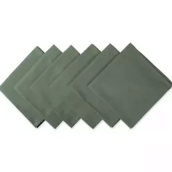 Kirklands Home Sage Napkins, Set of 6 Green