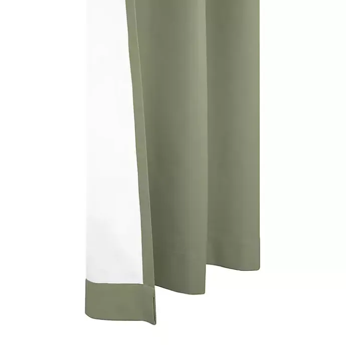 Outlet Kirklands Home Sage Room Darkening Curtain Panel Set, 54 in. Green