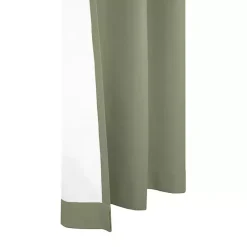 Discount Kirklands Home Sage Room Darkening Curtain Panel Set, 63 in. Green