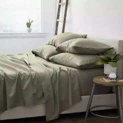 Hot Kirklands Home Sage Ultra Soft 6-pc. Full Sheet Set Green