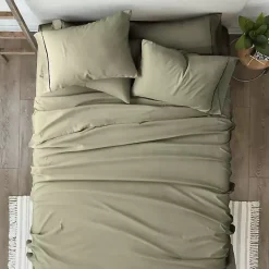 Discount Kirklands Home Sage Ultra Soft 6-pc. King Sheet Set Green