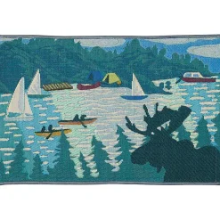 Clearance Kirklands Home Sailboat Indoor/Outdoor Rug, 2x3