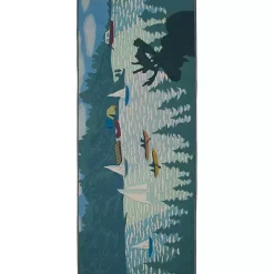 Clearance Kirklands Home Sailboat Lake Indoor/Outdoor Runner, 1x4