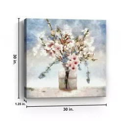 Hot Kirklands Home Sakura Jar Canvas Art Print, 30x30 in.
