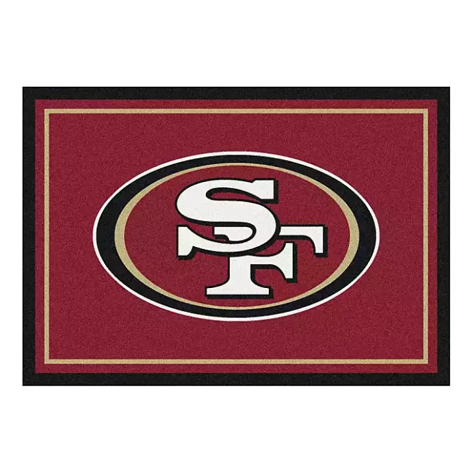 Outlet Kirklands Home San Francisco 49ers Area Rug, 4x6 Red
