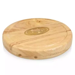 Clearance Kirklands Home San Francisco 49ers Cheese Board and Tool Set Tan