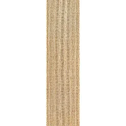 Clearance Kirklands Home Sand Intertwine Indoor/Outdoor Runner Tan