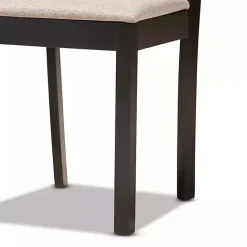New Kirklands Home Sandy Beige Diamond Back 7-pc. Dining Set
