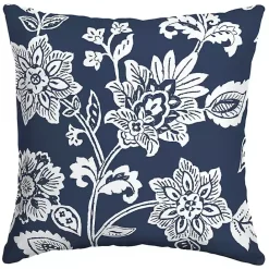 Discount Kirklands Home Sapphire Ashland Jacobean Outdoor Pillow