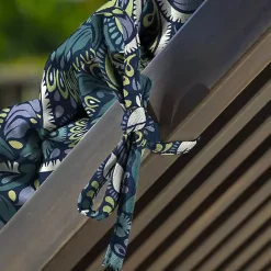 Online Kirklands Home Sapphire Damask Outdoor Chaise Cushion