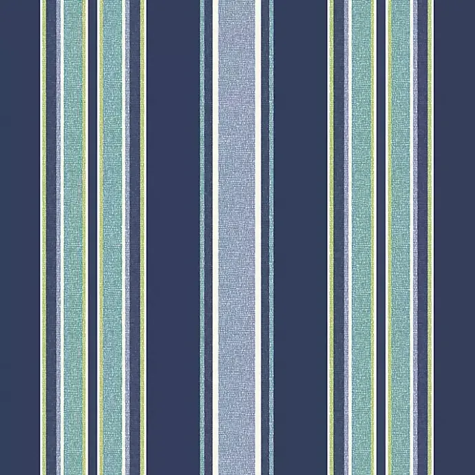 Best Kirklands Home Sapphire Stripe Outdoor Adirondack Cushion Blue