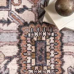Outlet Kirklands Home Sasha Medallion Washable Area Rug, 4x6