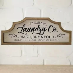 Discount Kirklands Home Scalloped Arch Top Laundry Room Framed Wall Sign