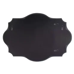 New Kirklands Home Scalloped Rectangular Frameless Wall Mirror