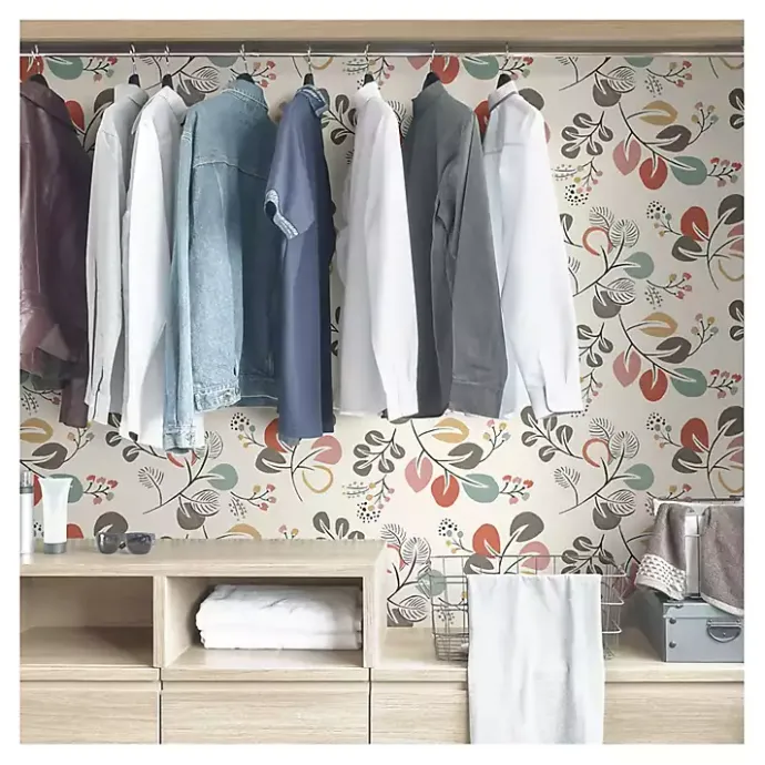 Clearance Kirklands Home Scandinavian Botanical Peel & Stick Wallpaper