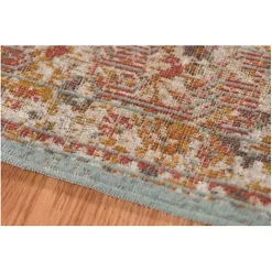 Discount Kirklands Home Sea Blue Eaton Transitional Area Rug, 6x8