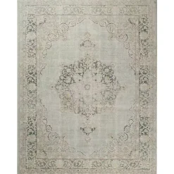 New Kirklands Home Sea Vintage Medallion Area Rug, 5x7 Green