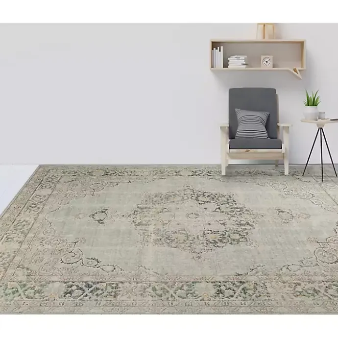 Online Kirklands Home Sea Vintage Medallion Area Rug, 7x10 Green