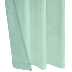 Online Kirklands Home Seafoam Boucle Sheer Curtain Panel, 84 in. Green