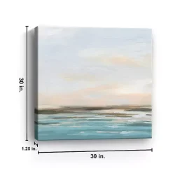 Outlet Kirklands Home Seafoam Sunset Canvas Art Print