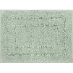New Kirklands Home Seaglass Reversible Cotton Bath Mat, 45 in. Green