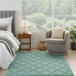 Outlet Kirklands Home Seaglass Trellis Outdoor Area Rug, 5x7