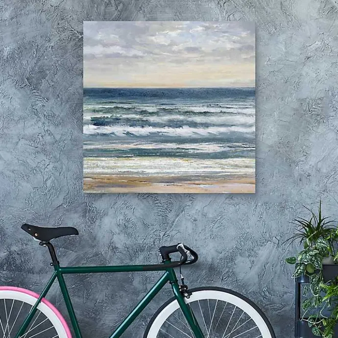 Kirklands Home Seascape Skies Canvas Art Print Blue