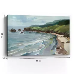 Clearance Kirklands Home Seaside Cliffs Giclee Canvas Art Print, 60x40 in.