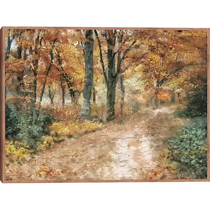Kirklands Home Seasonal Colors Framed Canvas Art Print
